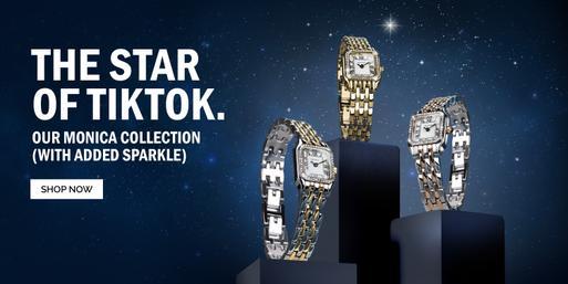 Sekonda christmas top set rose gold